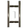 CRL LP6X6ABN Antique Brushed Nickel 6" Ladder Style Back-to-Back Pull Handle