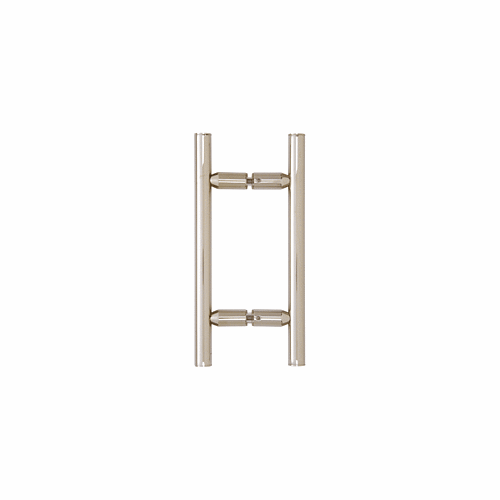 CRL LP6X6ABN Antique Brushed Nickel 6" Ladder Style Back-to-Back Pull Handle