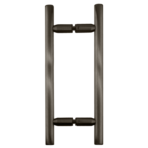 CRL LP8X8ABN Antique Brushed Nickel 8" Ladder Style Back-to-Back Pull Handles