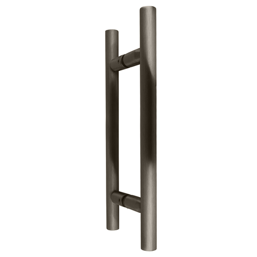 CRL LP8X8ABN Antique Brushed Nickel 8" Ladder Style Back-to-Back Pull Handles