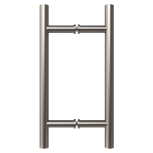 CRL LP8X8ABN Antique Brushed Nickel 8" Ladder Style Back-to-Back Pull Handles