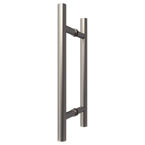 CRL LP8X8ABN Antique Brushed Nickel 8" Ladder Style Back-to-Back Pull Handles