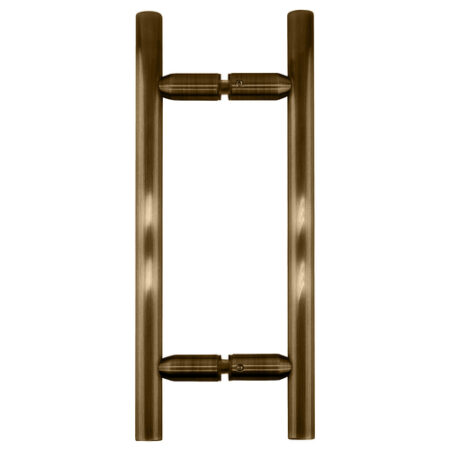 CRL LP8X8ABR Antique Brass 8" Ladder Style Back-to-Back Pull Handles