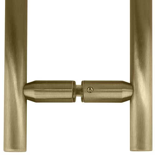 CRL LP8X8ABN Antique Brushed Nickel 8" Ladder Style Back-to-Back Pull Handles