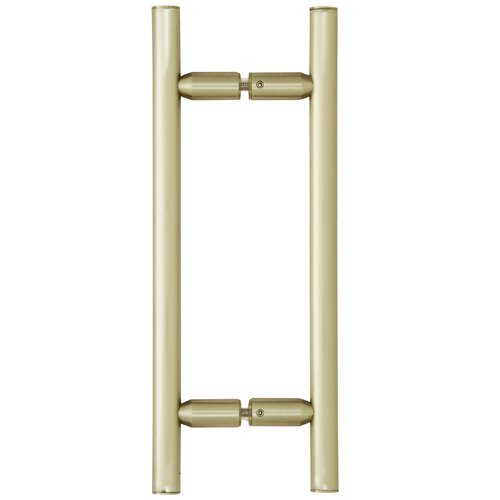 CRL LP8X8ABN Antique Brushed Nickel 8" Ladder Style Back-to-Back Pull Handles