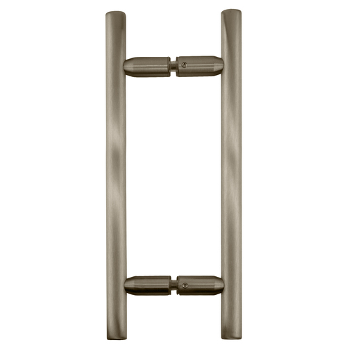 CRL LP8X8ABN Antique Brushed Nickel 8" Ladder Style Back-to-Back Pull Handles