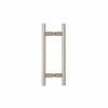 CRL LP8X8ABN Antique Brushed Nickel 8" Ladder Style Back-to-Back Pull Handles