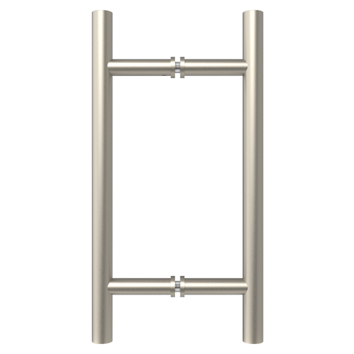 CRL LP8X8ABN Antique Brushed Nickel 8" Ladder Style Back-to-Back Pull Handles