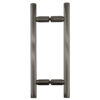 CRL LP8X8ABN Antique Brushed Nickel 8" Ladder Style Back-to-Back Pull Handles