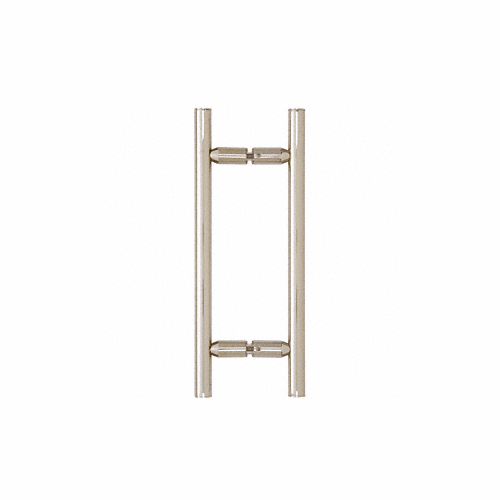 CRL LP8X8ABN Antique Brushed Nickel 8" Ladder Style Back-to-Back Pull Handles