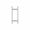 CRL LP8X8ABN Antique Brushed Nickel 8" Ladder Style Back-to-Back Pull Handles