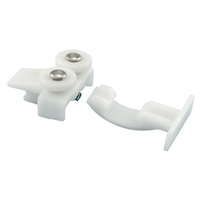 CRL M6048 Sliding Sectional Shower Door Guide Roller Assembly for Mid-Panel - pack of 2