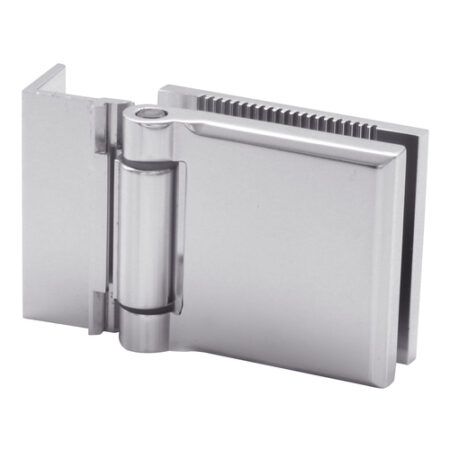 CRL MH1LBN Brushed Nickel Mini Hinge - 'L' Plate Style