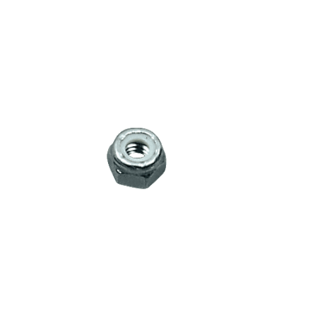 CRL NLN1420Z Zinc 1/4"-20 Thread Nylock Hex Nut