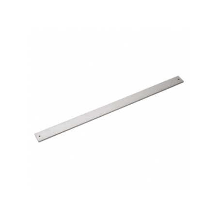 CRL P011110036 36" Satin Aluminum Extruded Aluminum Door Bumper Bars