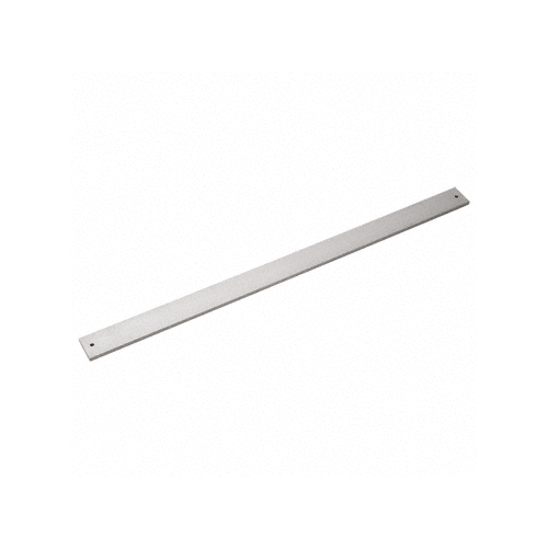 CRL P011110036 36" Satin Aluminum Extruded Aluminum Door Bumper Bars