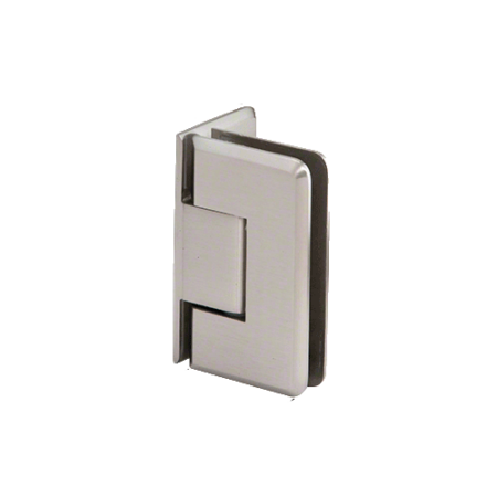 CRL P1N544BN Brushed Nickel Pinnacle 544 Series 5 Degree Wall Mount Offset Back Plate Hinge