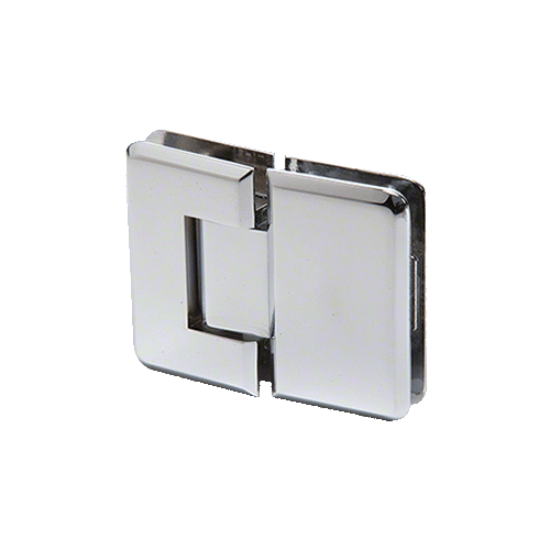 CRL P1N580SB Satin Brass Pinnacle 580 Series 5 Degree Glass-To-Glass Hinge