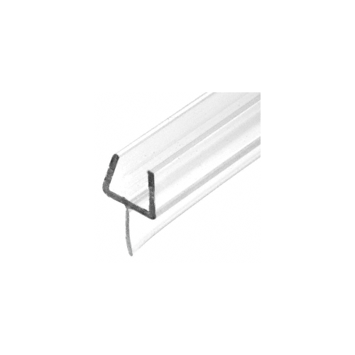 CRL P501BR36 One-Piece 36" Bottom Rail With Clear Wipe for 3/8" Glass- 10/BX