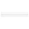 Brixwell P501BR-XCP10 One-Piece Bottom Rail With Clear Wipe for 3/8" Glass - 95" Stock Length - pack of 10