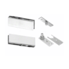 CRL PHA1BS Brushed Stainless North American Patch Door Kit - Without Lock