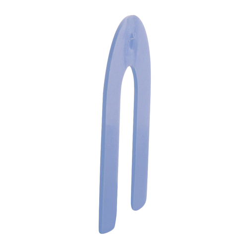 CRL PHS26 Blue 1/16" x 3" Plastic Horseshoe Shims