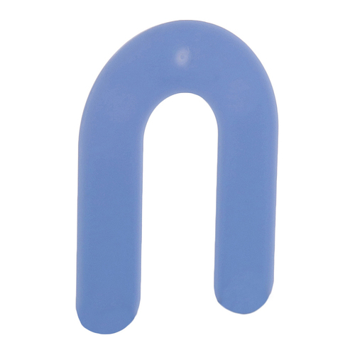 CRL PHS26 Blue 1/16" x 3" Plastic Horseshoe Shims