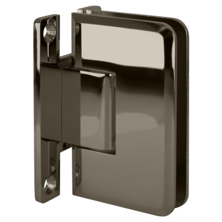 CRL PLY037PN Polished Nickel Plymouth Series Wall Mount 'H' Back Plate Hinge