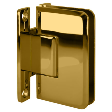 CRL PLY037ULBR Unlacquered Brass Plymouth Series Wall Mount 'H' Back Plate Hinge