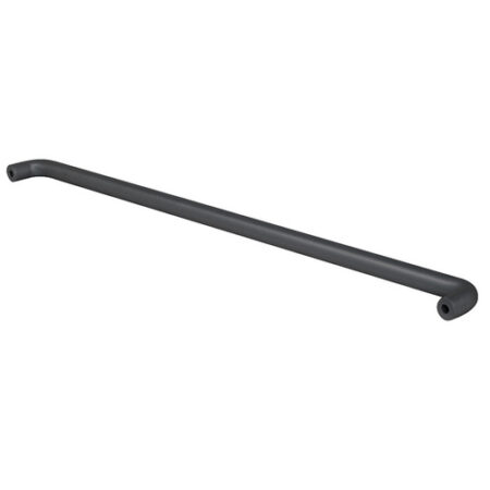 CRL PR0313336 Matte Black Astral II Solid Push Bars for 36" Single Acting Offset Door