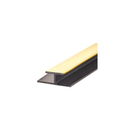 CRL PRT175BR Brass Plastic Reflective Divider Bar - 96" Stock Length