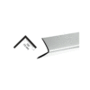 Brixwell PRT275CH-CCP48-XCP5 Chrome Plastic 3/4" Reflective Outside Angle -  48" Stock Length - pack of 5