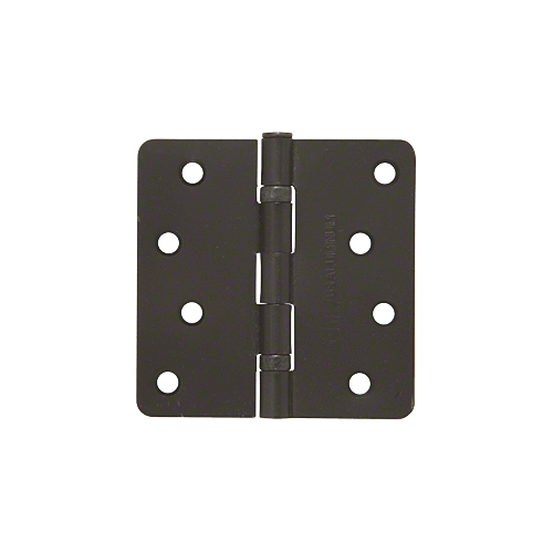 CRL RB44DN Dull Nickel 4" x 4" Residential Bearing Hinge 1/4" Radius