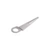 CRL RD097 5" Straight Oscillating Cut-Out Blades - Sharpened Area 2"