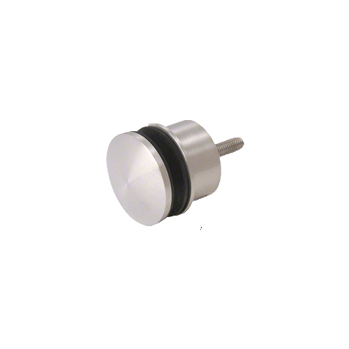 CRL RS0B2135BS 316 Brushed Stainless 2-3/8" x 1-3/4" Point Supported Standoff Base and Domed Cap