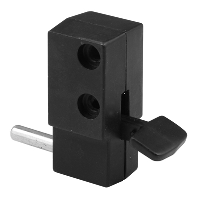 CRL S4041 Black "Step-On" Patio Door Lock