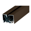 CRL S010A Satin Anodized Snap-In Sash with Clips - 12' Stock Length