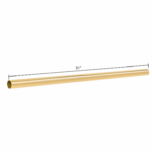 CRL S2CH Polished Chrome 51" Support Bar Only