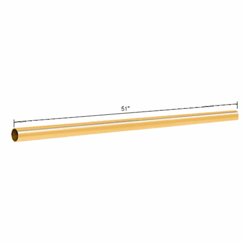 CRL S2CH Polished Chrome 51" Support Bar Only