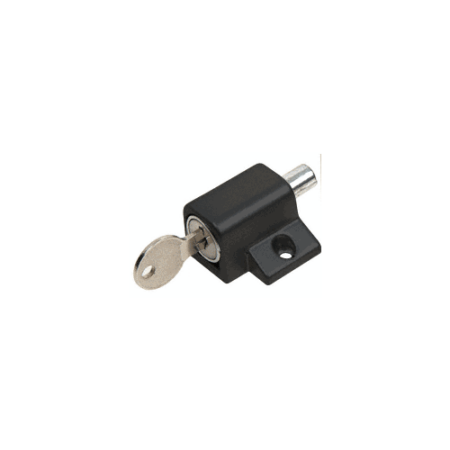 CRL S4005 Black Keyed Patio Door Lock