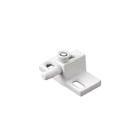 CRL S4414B White Slide Bolt Lock - Bulk - pack of 10