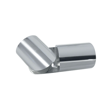 CRL S49CH Polished Chrome Adjustable Wall Bracket