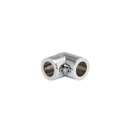 CRL S8CH Polished Chrome Corner Bracket for Support Bar