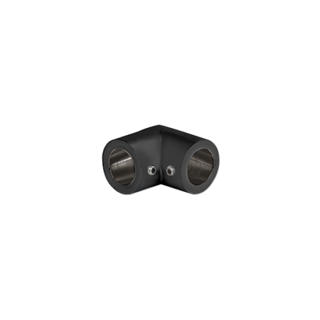 CRL S8MBL Matte Black Corner Bracket for Support Bar