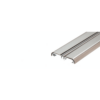 CRL SD1BTBS Brushed Stainless Steel Sliding Door Bottom Rolling Track