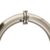 CRL SDPC575UBR Ultra Brass 5-1/8" Tubular Back-to-Back Circular Style Brass Shower Door 3/4" Diameter Pull Handles