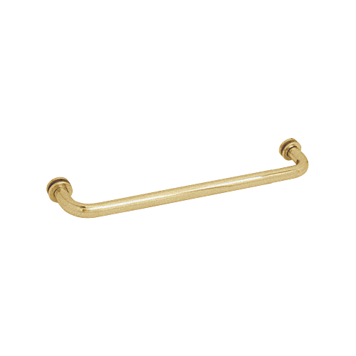 CRL SDTBS18GP Gold Plated 18" Single-Sided Towel Bar for Glass