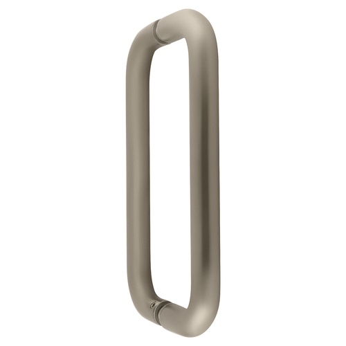 CRL SPH8CH Polished Chrome 8" Back-to-Back Solid Brass 3/4" Diameter Pull Handles with Metal Washers