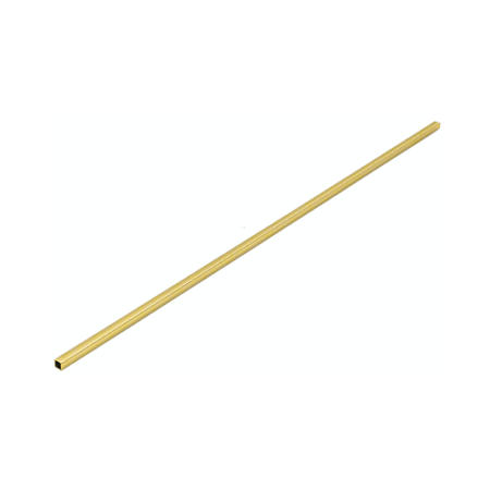 CRL SQ59BR Brass 59-1/16" (1.5 m) Square Bar