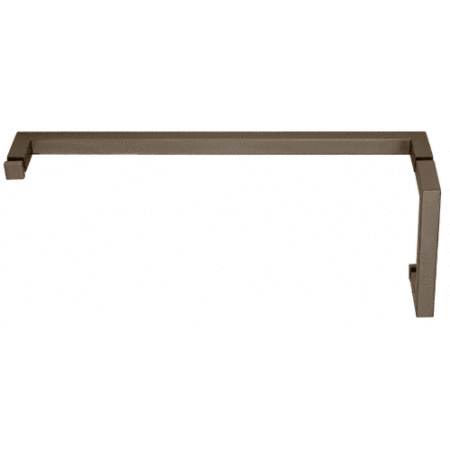 CRL SQ6X240RB Oil Rubbed Bronze "SQ" Series Combination 6" Pull Handle 24" Towel Bar